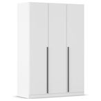 Rauch Alba 136cm 3 Door Wardrobe - Alpine White
