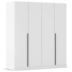 Rauch Alba 181cm 4 Door Wardrobe - Alpine White