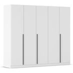 Rauch Alba 226cm 5 Door Wardrobe - Alpine White
