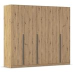 Rauch Alba 226cm 5 Door Wardrobe - Artisan Oak