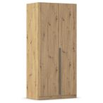 Rauch Alba 91cm 2 Door Wardrobe - Artisan Oak