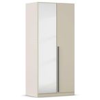 Rauch Alba 91cm 2 Door Mirror Wardrobe - Champagne