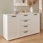 Rauch Cottage 2 Door Large Sideboard - 140cm - Alpine White