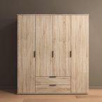Rauch Essea 168cm 4 Door Wardrobe - Sonoma Oak