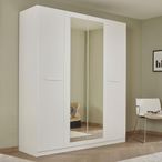 Rauch Modi 181cm 4 Door Wardrobe with Mirror - Alpine White