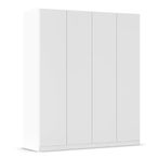 Rauch Wingview Lite 181cm 4 Door Wardrobe - Alpine White