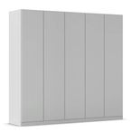 Rauch Wingview Lite 226cm 5 Door Wardrobe - Silk Grey