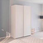 Rauch Evelyn 137cm 2 Door Sliding Wardrobe - Alpine White