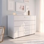 Rauch Evelyn 4 Drawer Wide Chest - Alpine White