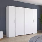 Rauch Kronach 268cm 4 Door Wardrobe - Alpine White