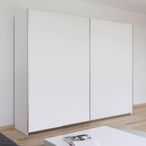 Rauch Kronach 261cm 2 Door Sliding Wardrobe - Alpine White