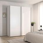 Rauch Contido 181cm 2 Door Sliding Wardrobe with Extras - Alpine White
