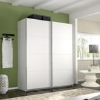 Rauch Belluno 181cm 2 Door Sliding Wardrobe - Alpine White