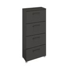 Rauch Skat Pure 4 Drawer Narrow Chest - Graphite