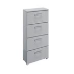 Rauch Skat Pure 4 Drawer Narrow Chest - Silk Grey