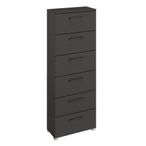 Rauch Skat Shine 6 Drawer Tall Chest - Graphite