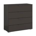 Rauch Skat Meridian 4 Drawer Chest - Graphite
