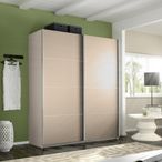 Rauch Belluno 181cm 2 Door Sliding Wardrobe - Champagne
