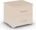 Rauch Aditio 2 Drawer Bedside Cabinet - Champagne