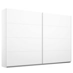Rauch Memphis 271cm 2 Door Sliding Wardrobe - Alpine White