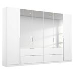 Rauch Memphis 271cm 6 Door Combi Wardrobe - Alpine White