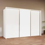 Rauch Taro 301cm 3 Door Sliding Wardrobe - Alpine White