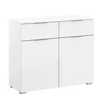 Rauch Alabama 2 Door Small Sideboard - 80cm - Alpine White