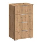 Rauch Alabama 4 Drawer Narrow Chest - Artisan Oak