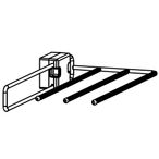 Rauch Blue Trouser Holder