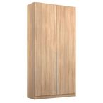 Rauch Alabama 91cm 2 Door Wardrobe - Sonoma Oak