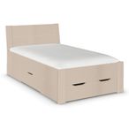 Rauch Aditio 4ft Small Double Bed - Champagne