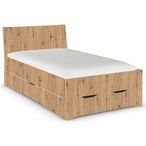 Rauch Aditio 4ft Small Double Bed - Artisan Oak