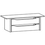 Rauch Orange 112.5cm Width Compartment Interior 2 Drawer For Sliding Wardrobe