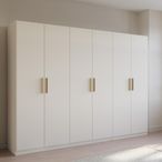 Rauch Skandi 271cm 6 Door Wardrobe - Alpine White