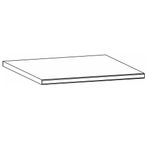 Rauch Orange Plus 50cm Width Compartment Shelf