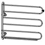 Rauch Orange Plus Tie Rack Swivelling