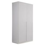 Rauch Texas 91cm 2 Door Wardrobe with Extras - Alpine White