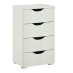 Rauch Arnstein 4 Drawer Narrow Chest - Alpine White
