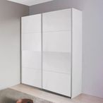 Rauch Subito 136cm 2 Door Sliding Wardrobe - Alpine White
