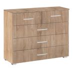 Rauch Alegro 3+2 Drawer Chest - Sonoma Oak