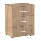 Rauch Alegro 3 Drawer Bedside Cabinet - Sonoma Oak