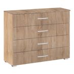 Rauch Alegro 4 Drawer Chest - Sonoma Oak