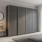 Rauch Beluga Extra 271cm 4 Door Sliding Wardrobe - Graphite