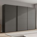 Rauch Beluga Extra 361cm 3 Door Sliding Wardrobe - Graphite