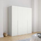 Rauch Purisma 201cm 4 Door Wardrobe - Alpine White