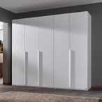 Rauch Purisma 251cm 5 Door Wardrobe - Alpine White