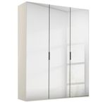 Rauch Miramar Type-5 151cm 3 Door Mirrored Wardrobe - Champagne