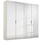 Rauch Miramar Type-5 201cm 4 Door Mirrored Wardrobe - Champagne