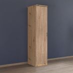 Rauch Celle Matt 47cm 1 LH Door Wardrobe - Artisan Oak and Sonoma Oak