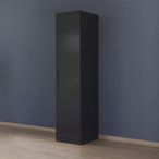 Rauch Celle Matt 47cm 1 RH Door Wardrobe - Metallic Dark Grey